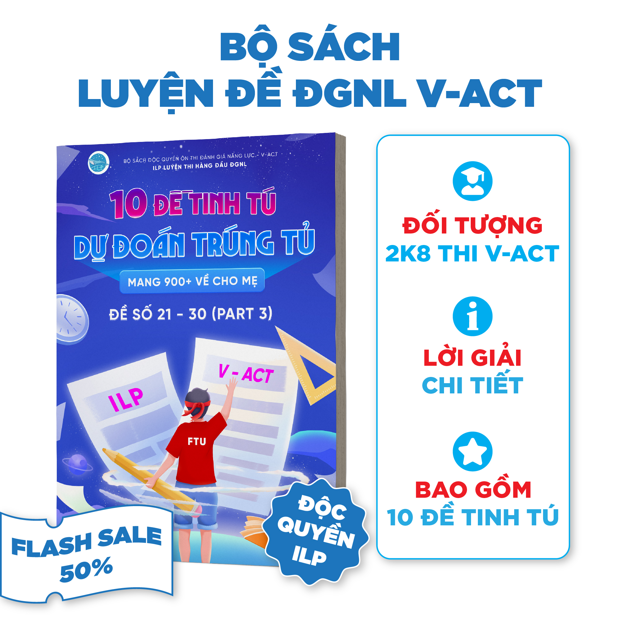 SÁCH CHUYÊN ĐỀ ĐÁNH GIÁ NĂNG LỰC V-ACT (Part 3)
