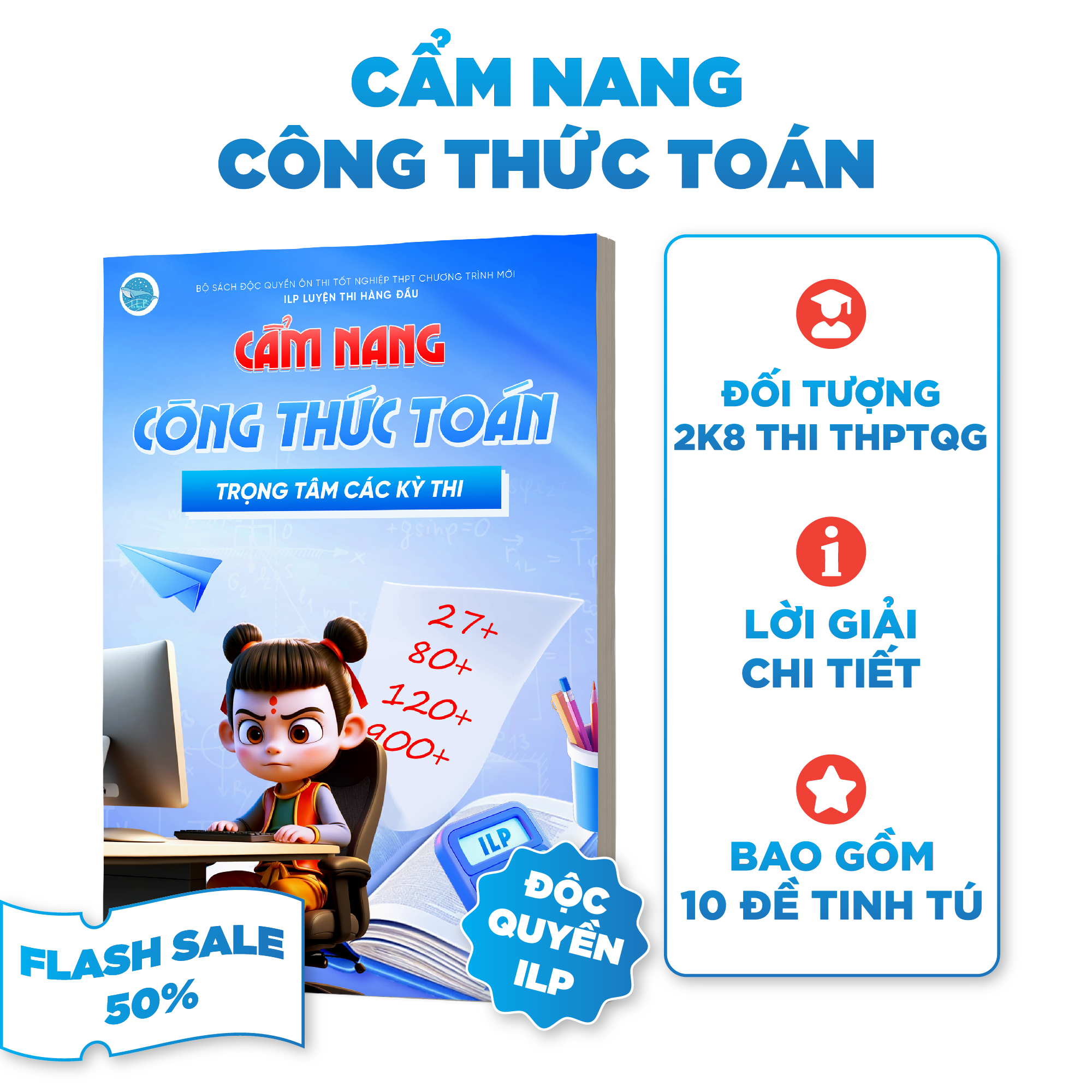 SÁCH CẨM NANG CÔNG THỨC TOÁN