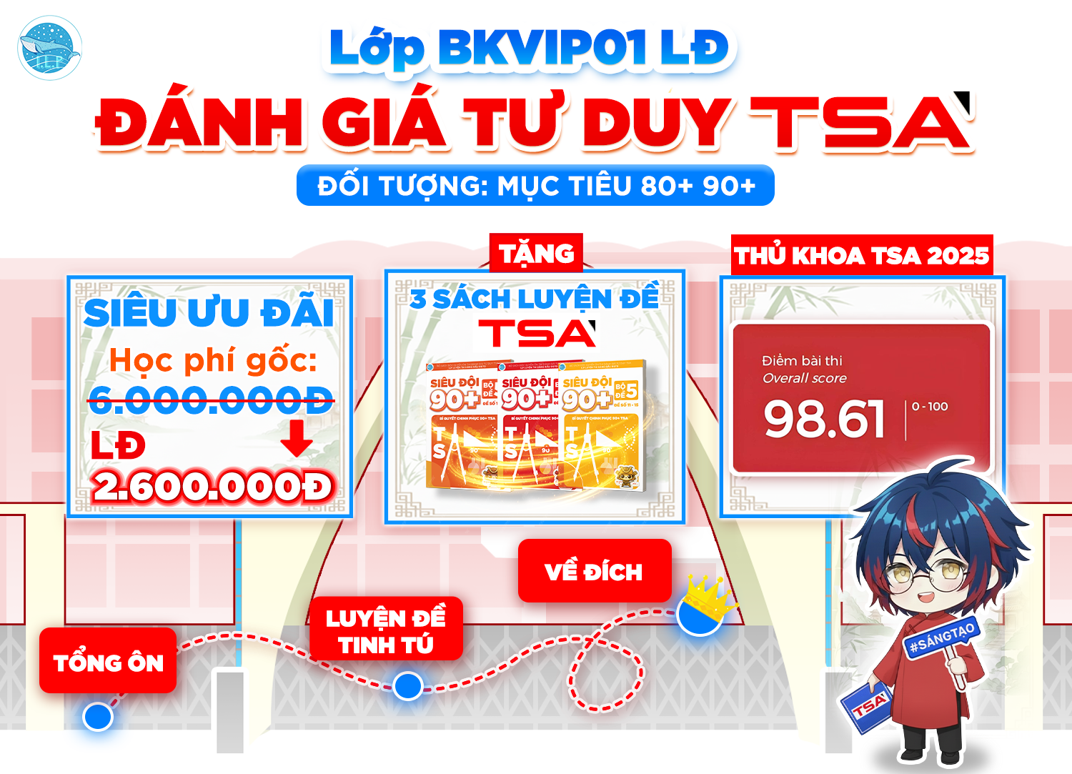 [BK VIP01 LĐ] LUYỆN ĐỀ ĐÁNH GIÁ TƯ DUY 2027